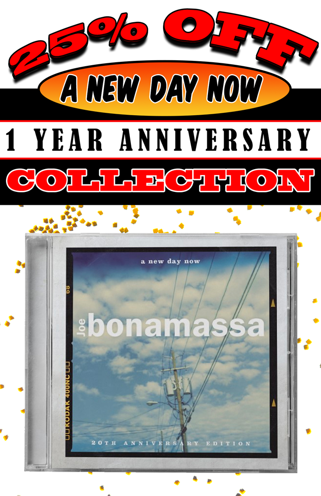 The latest Bonamassa products and sales new for you this week!