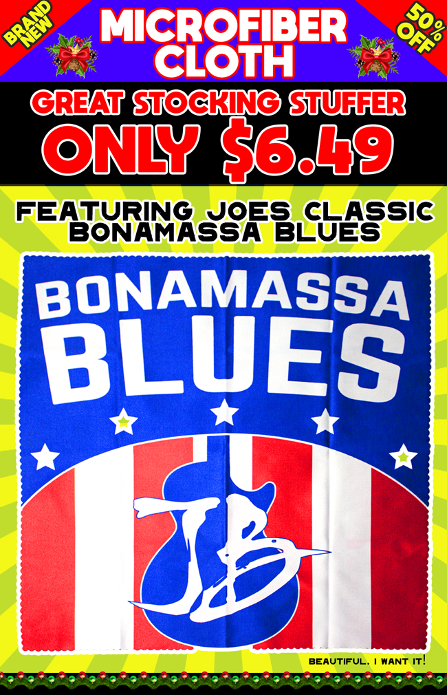 The latest Bonamassa products and sales new for you this week!