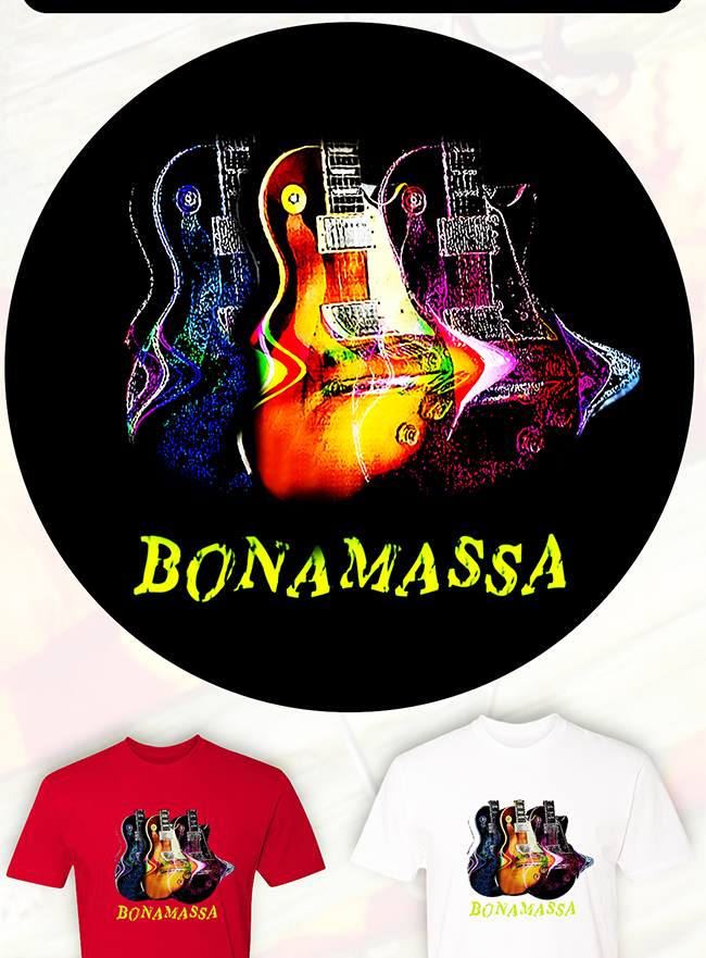 The latest Bonamassa products and sales new for you this week!