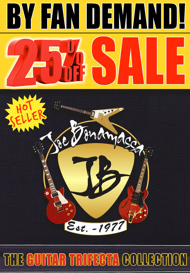 The latest Bonamassa products and sales new for you this week!