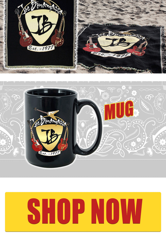 The latest Bonamassa products and sales new for you this week!