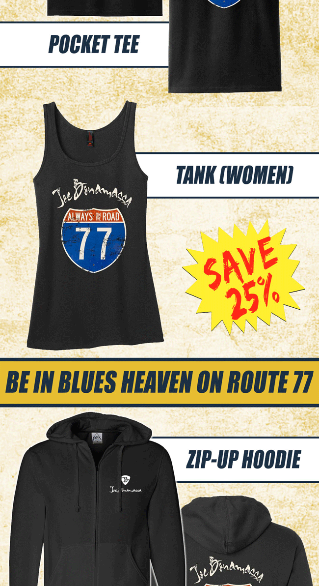 The latest Bonamassa products and sales new for you this week!