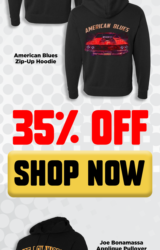 The latest Bonamassa products and sales new for you this week!