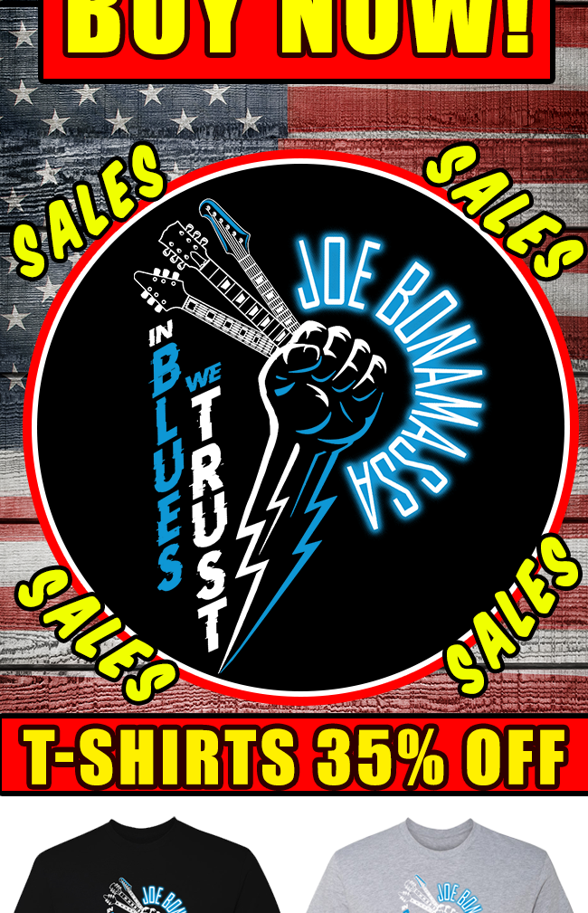 The latest Bonamassa products and sales new for you this week!