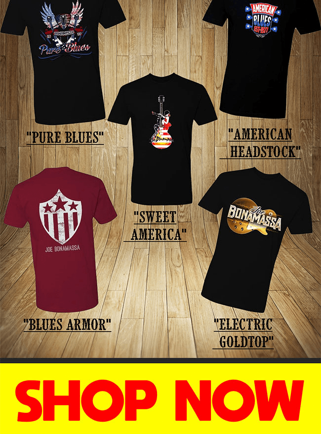 The latest Bonamassa products and sales new for you this week!