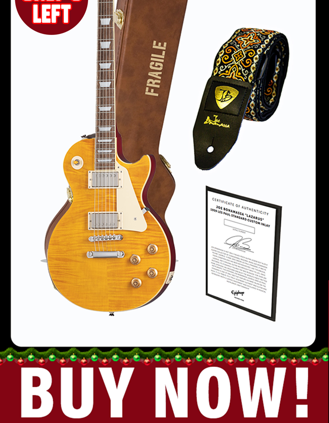 The latest Bonamassa products and sales new for you this week!