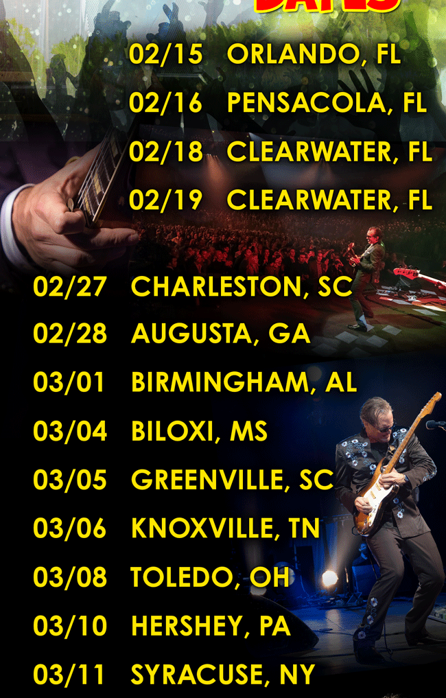 Joe's Playing at a Venue Near You - See Where Here!