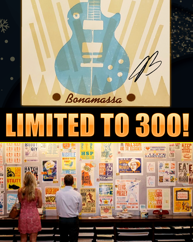 The latest Bonamassa products and sales new for you this week!