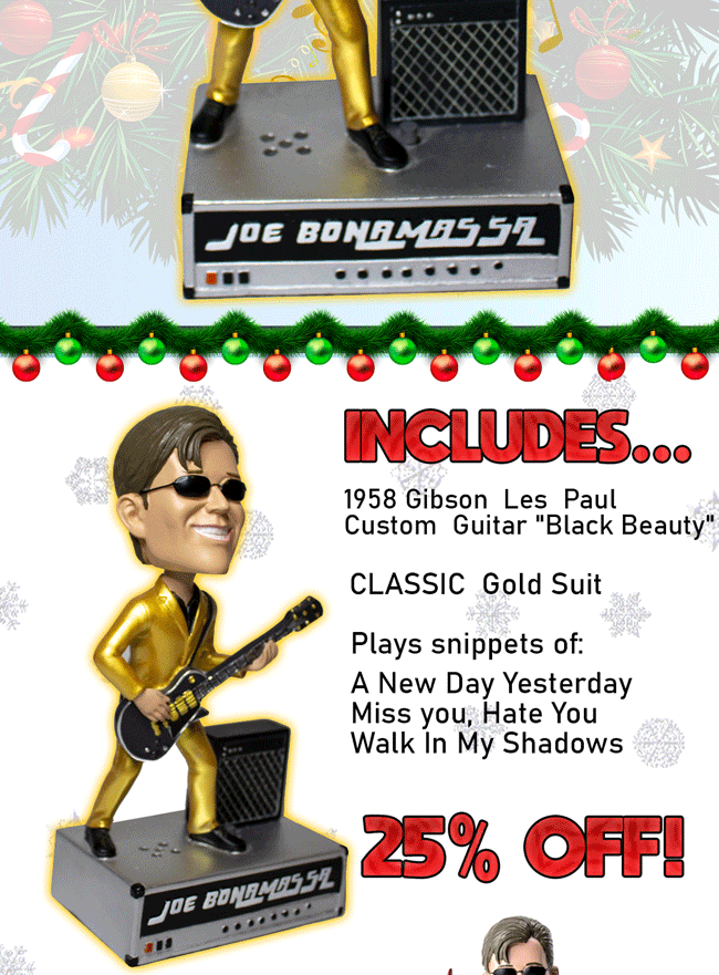 The latest Bonamassa products and sales new for you this week!