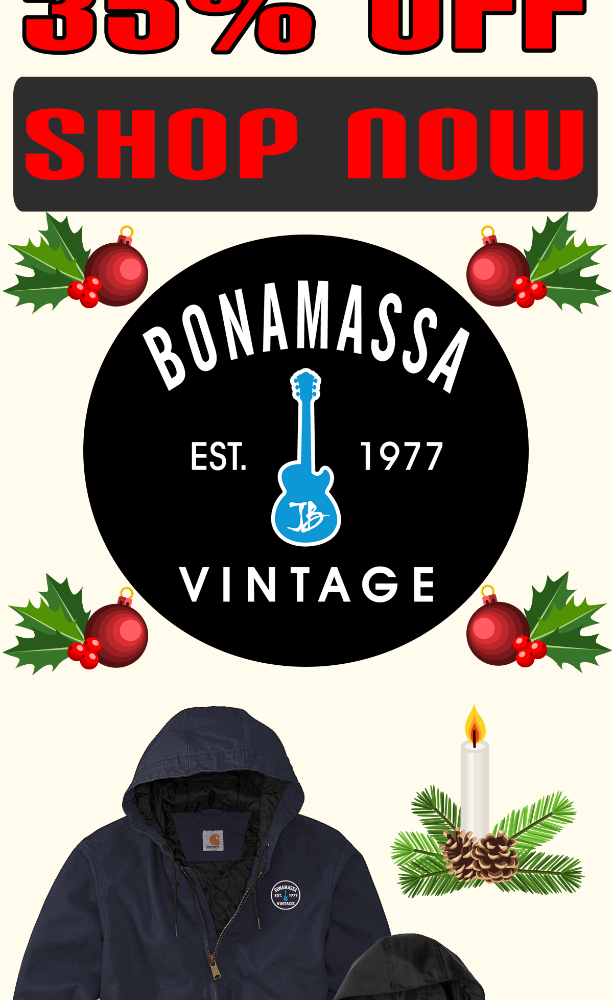 The latest Bonamassa products and sales new for you this week!