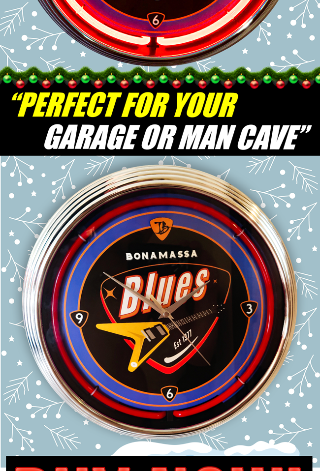 The latest Bonamassa products and sales new for you this week!