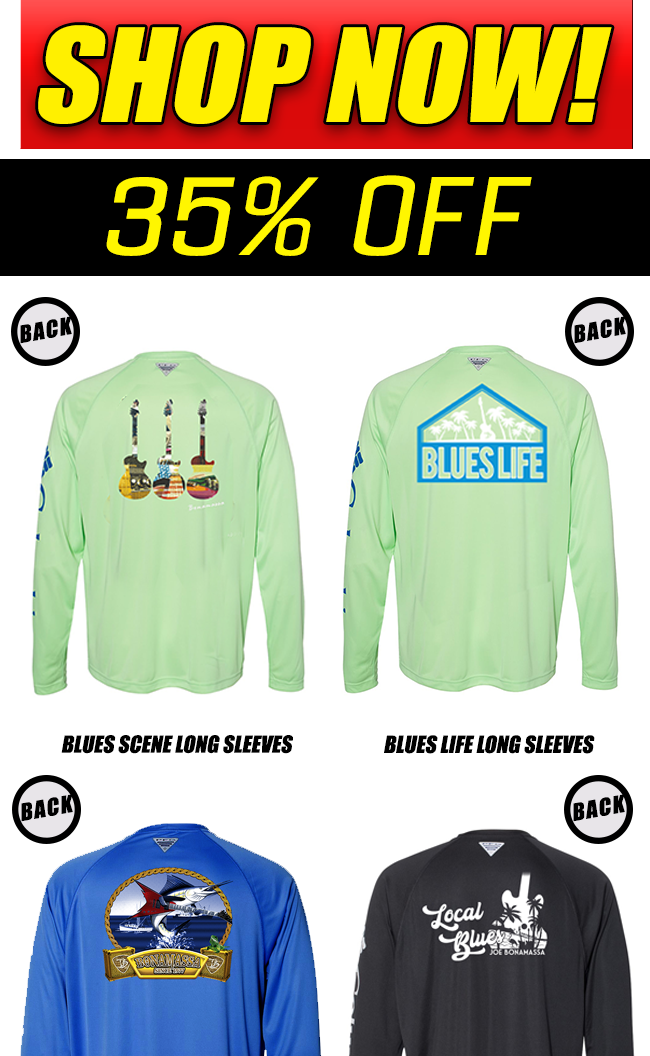 The latest Bonamassa products and sales new for you this week!