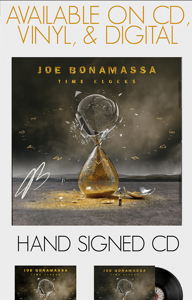 The latest Bonamassa products and sales new for you this week!