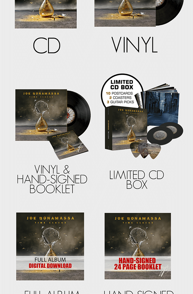 The latest Bonamassa products and sales new for you this week!