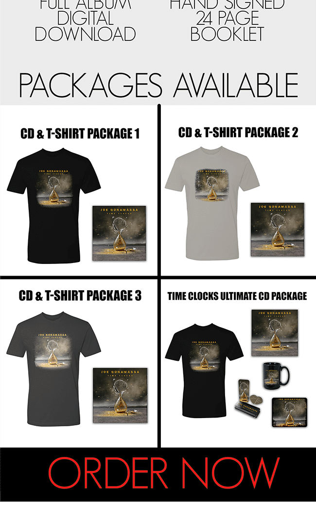 The latest Bonamassa products and sales new for you this week!