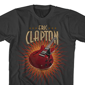 Eric Clapton - Guitar Flames