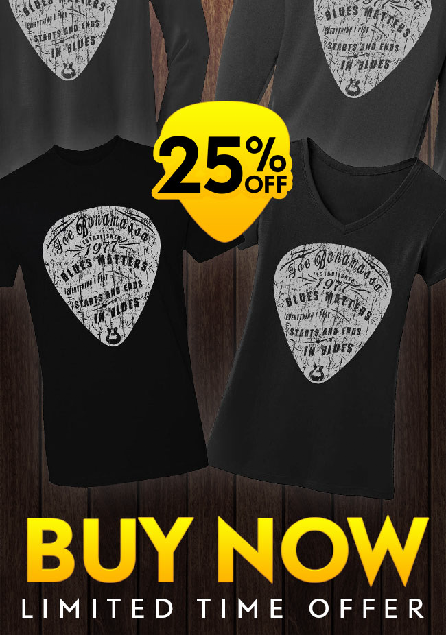 The latest Bonamassa products and sales new for you this week!