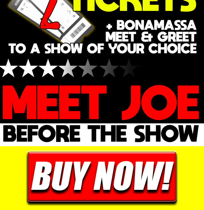 Get the latest deals on Bonamassa merch here!