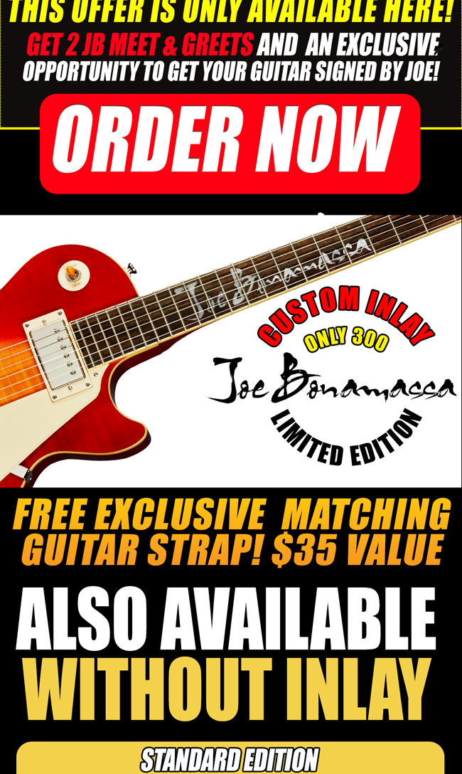 Get the latest deals on Bonamassa merch here!