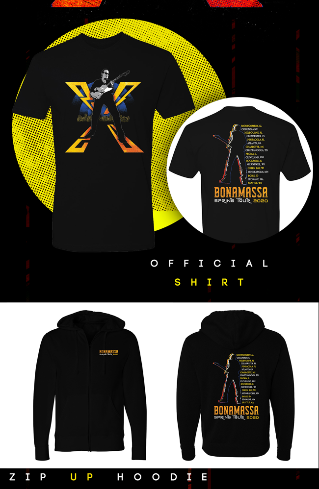 Get the latest deals on Bonamassa merch here!