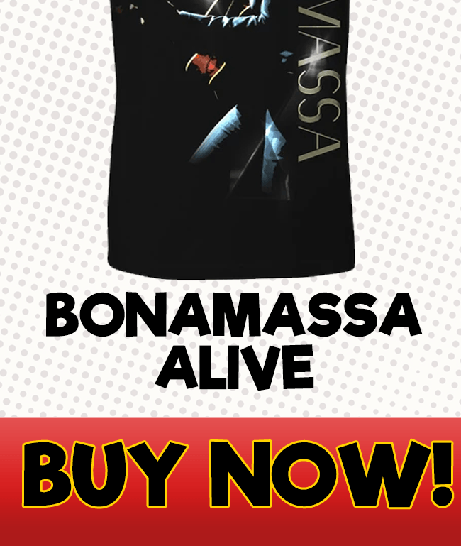 The hottest Bonamassa merch on sale now!