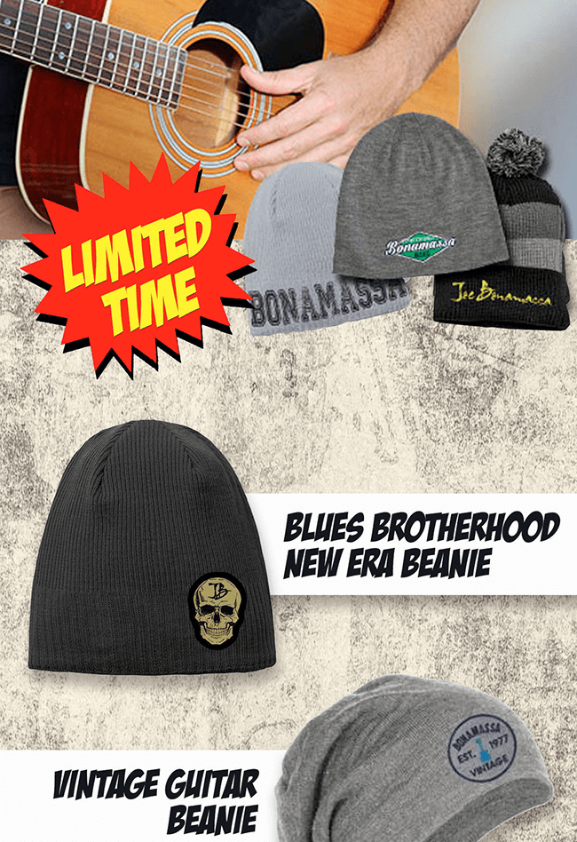 Get the latest deals on Bonamassa merch here!