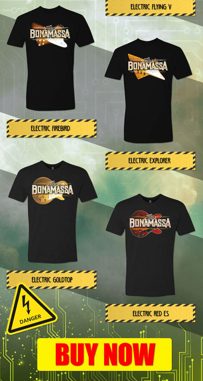 Get the latest deals on Bonamassa merch here!