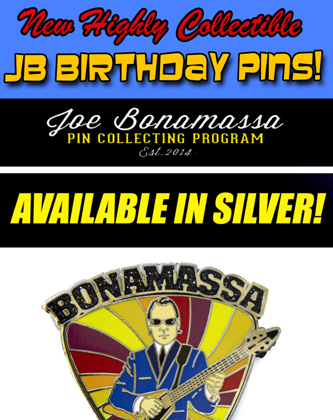 The latest Bonamassa products and sales new for you this week!