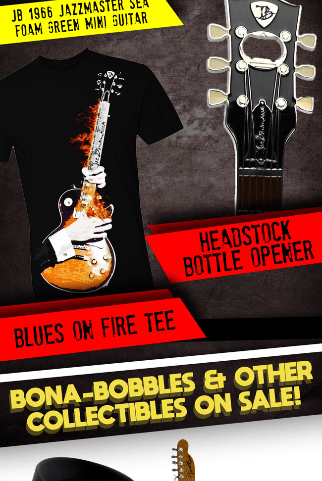 The hottest Bonamassa merch on sale now!