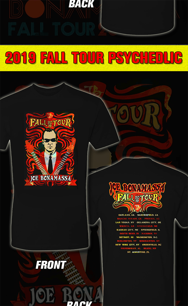 Get the latest deals on Bonamassa merch here!