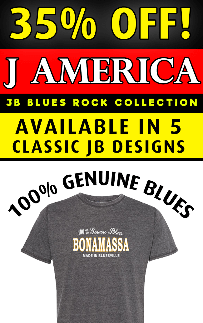 The latest Bonamassa products and sales new for you this week!