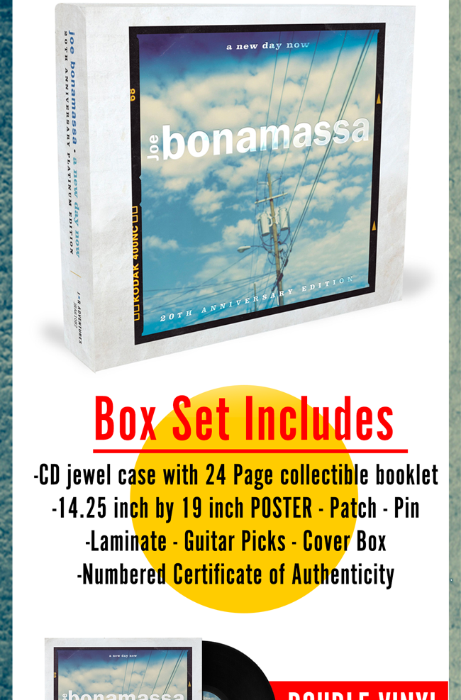 Get the latest deals on Bonamassa merch here!