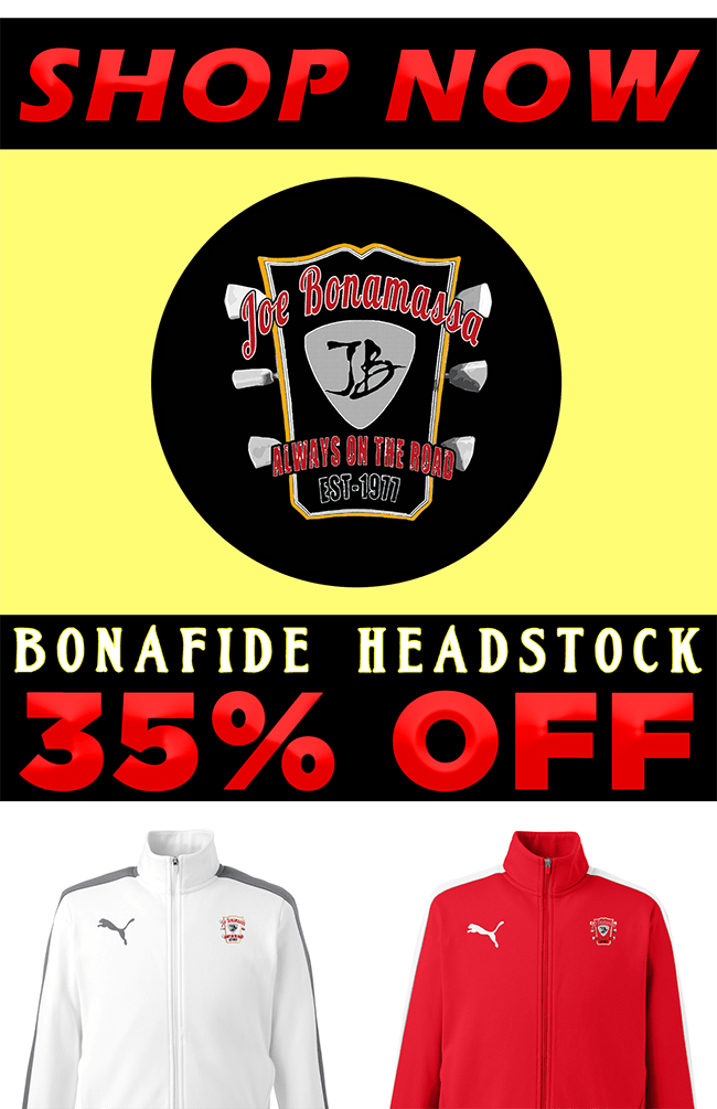 Get the latest deals on Bonamassa merch here!