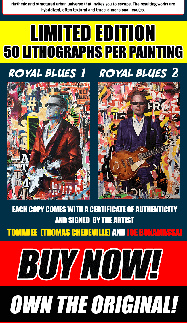The latest Bonamassa products and sales new for you this week!
