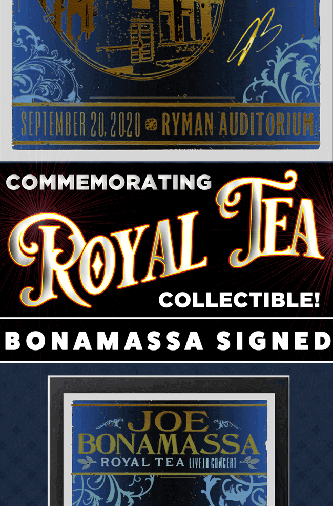 The latest Bonamassa products and sales new for you this week!