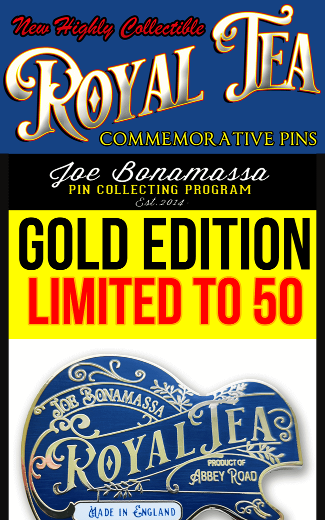 The latest Bonamassa products and sales new for you this week!