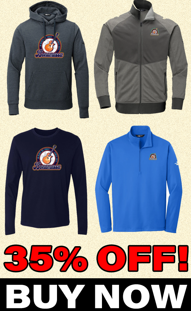 The latest Bonamassa products and sales new for you this week!