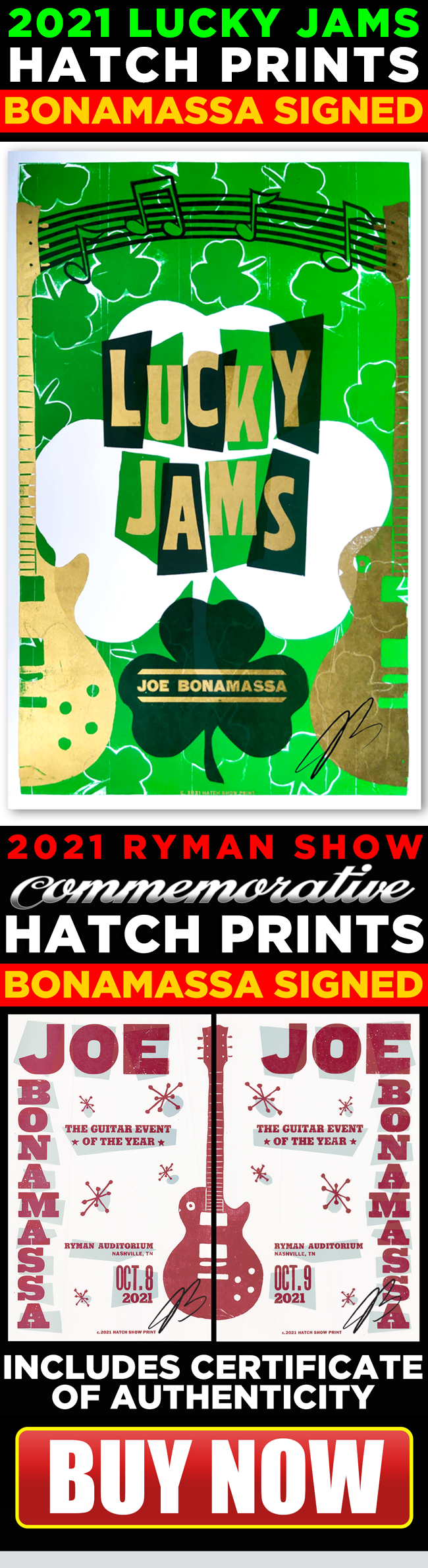 The latest Bonamassa products and sales new for you this week!
