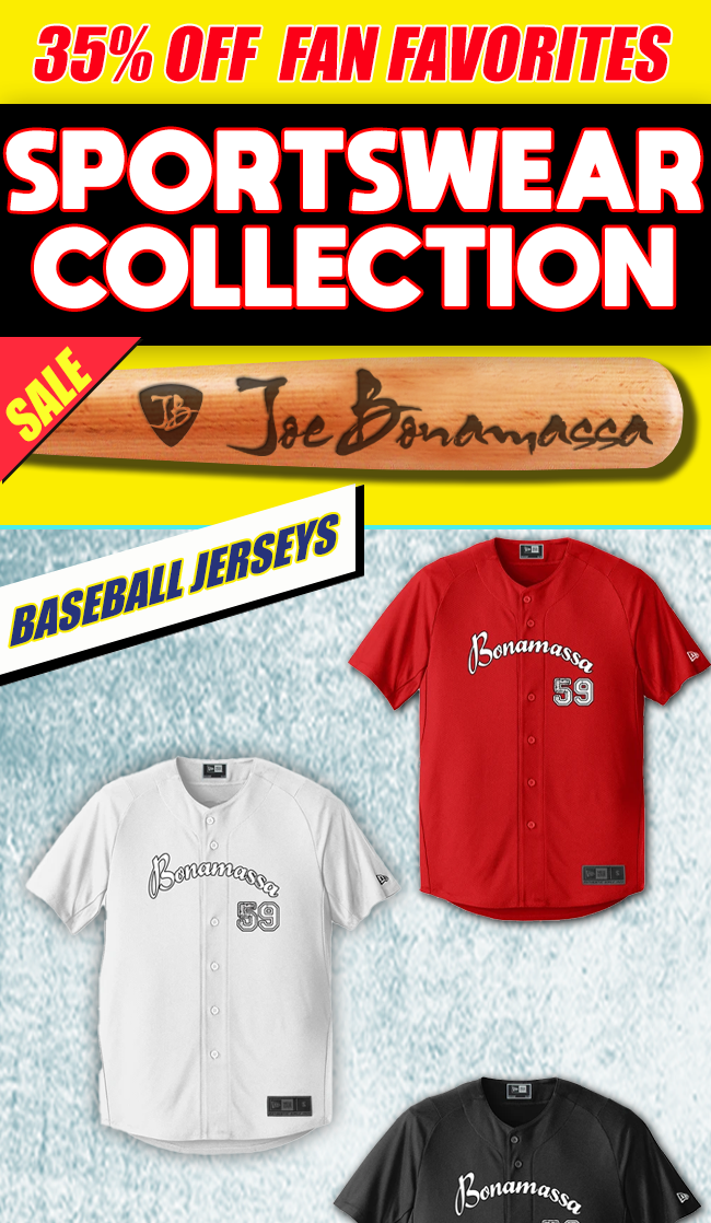 Get the latest deals on Bonamassa merch here!