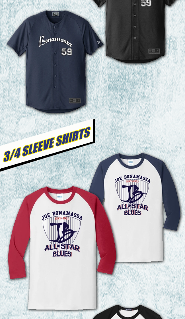 Get the latest deals on Bonamassa merch here!