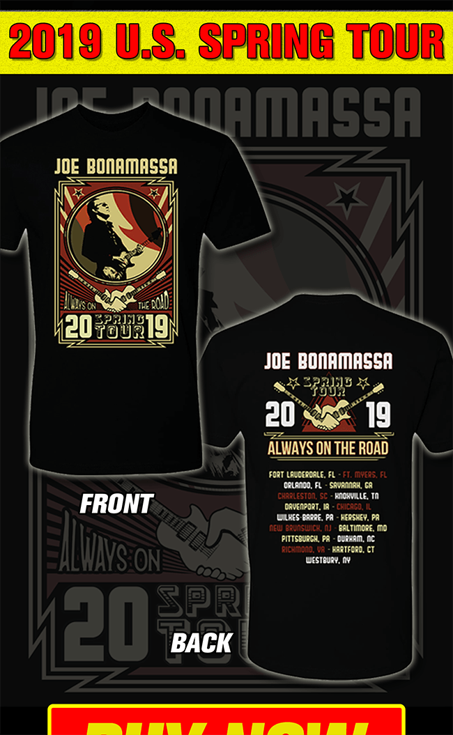 The latest Bonamassa products and sales new for you this week!