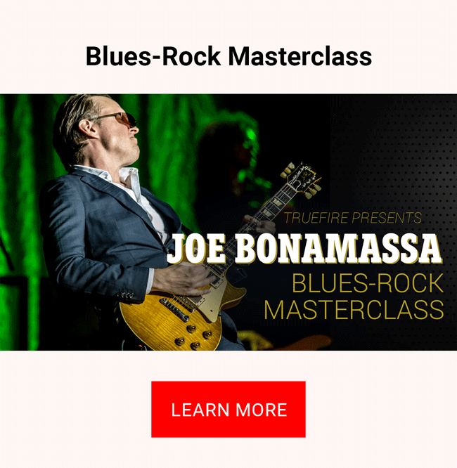 The latest Bonamassa products and sales new for you this week!