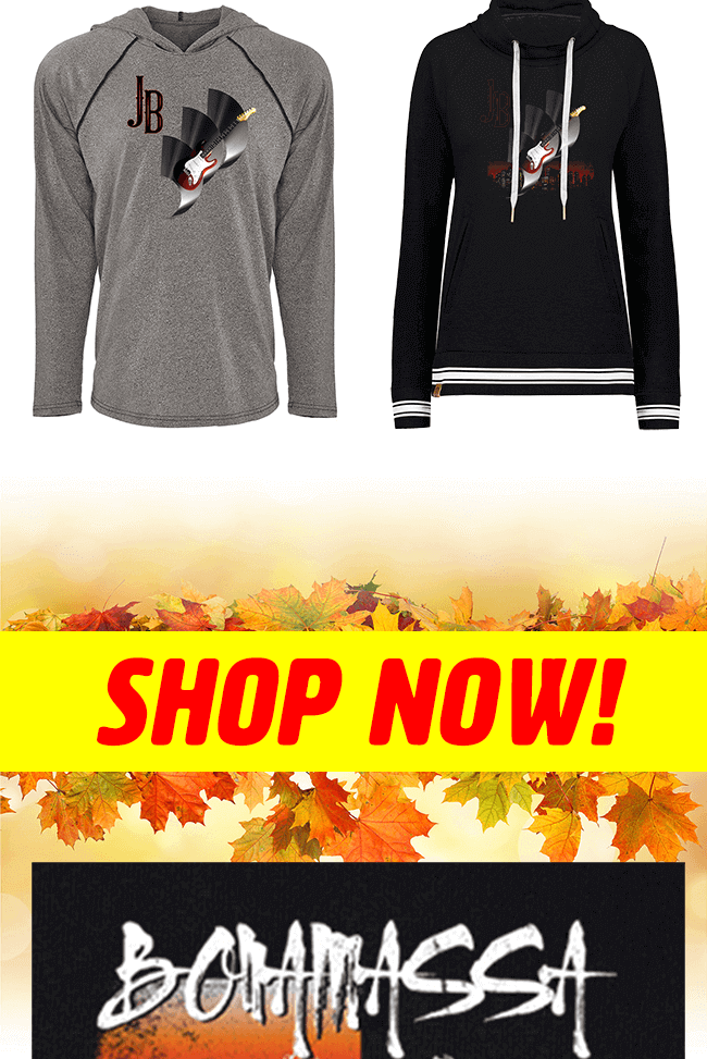 The latest Bonamassa products and sales new for you this week!