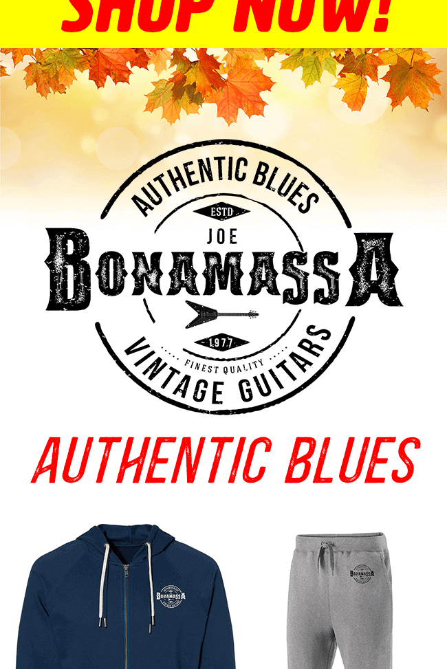 The latest Bonamassa products and sales new for you this week!